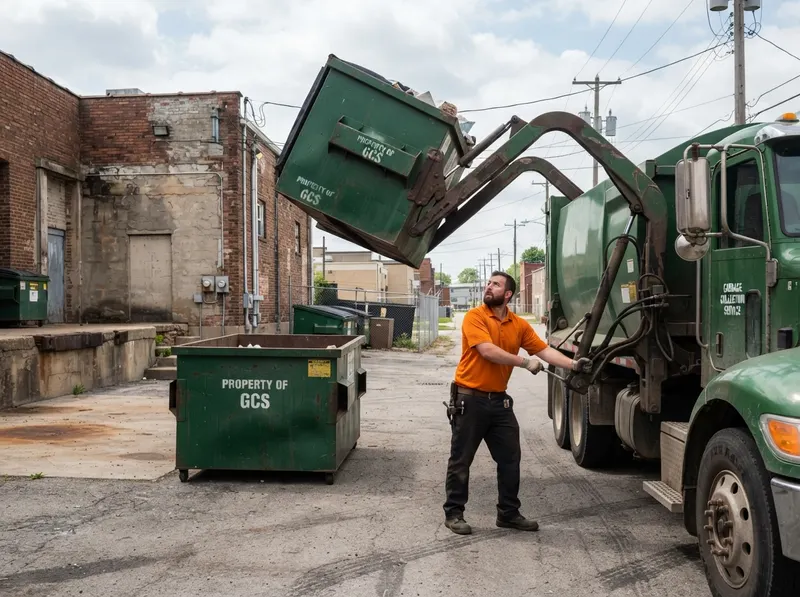 Commercial Front-Load Dumpster Service in Dayton, OH
